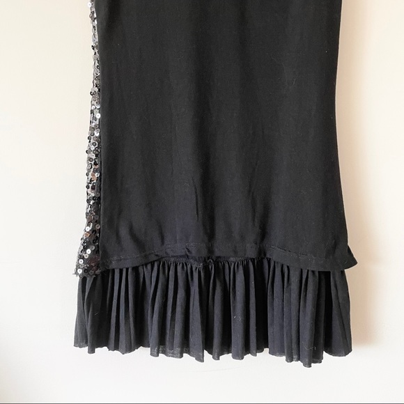 🖤 Vintage Black Sequin Dress - Picture 4 of 9